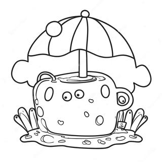 Wednesday Fun Coloring Page 7100-2059