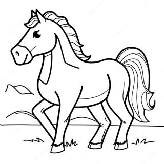 Bronco Coloring Pages