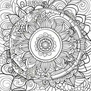 Mandala Mindful Coloring Page 71128 15578