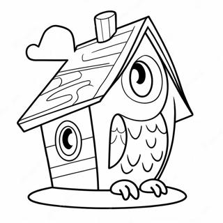 Owl House Coloring Page 71312-15607