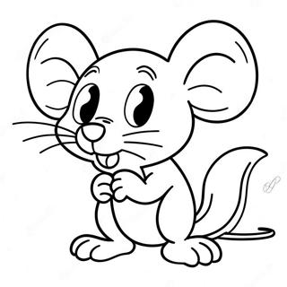 Mischievous Mouse Coloring Page 71759-15721
