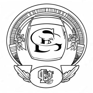 49ers Logo Coloring Page 71905-15766