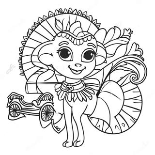 Rio Carnival Parade Coloring Page 72187-15993