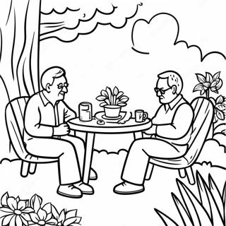 For Seniors Coloring Pages