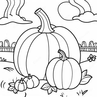 Pumpkin Patch Coloring Page 72465-16207