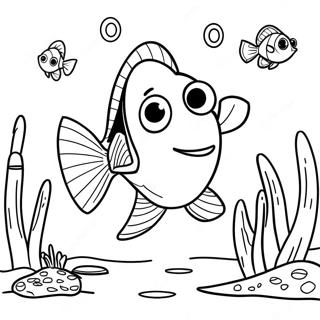 Dory Coloring Page 72516-16246