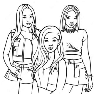 Blackpink Coloring Pages