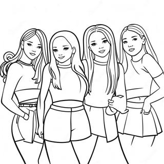 Blackpink Coloring Page 72542-16266