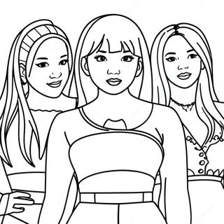 Blackpink Coloring Page 72542-16268