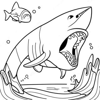 Megalodon Coloring Page 72568-16286