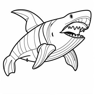 Megalodon Coloring Page 72568-16287