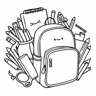 Back To School Coloring Page 72801-16467