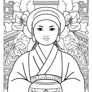 Demon Slayer Mitsuri Coloring Pages