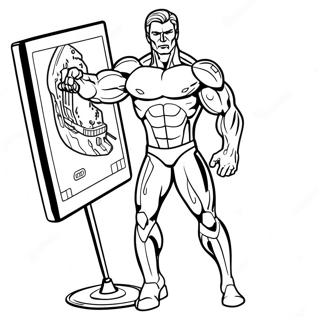 Titan Tv Man Coloring Page 72905-16547