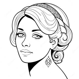 Face Coloring Page 73034-16646