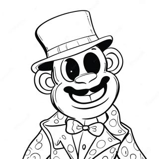 Glamorous Glamrock Freddy Coloring Page 73060-16671