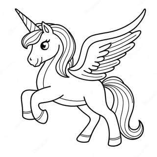 Alicorn Coloring Page 73110-16705