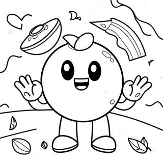 Bfdi Exciting Challenge Coloring Page 73217-16803