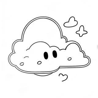 Cloud Coloring Page 73317-16867