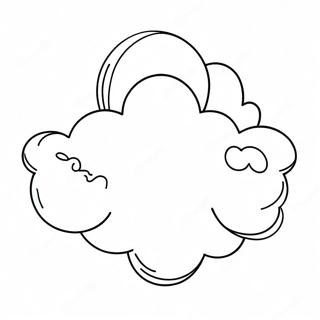 Cloud Coloring Page 73317-16868