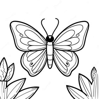 Eric Carle Butterfly Coloring Page 73420-16956