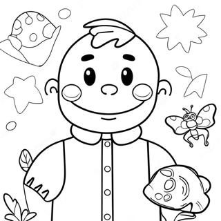 Eric Carle Collage Style Coloring Page 73422-16962