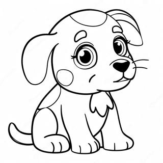 Realistic Puppy Coloring Pages