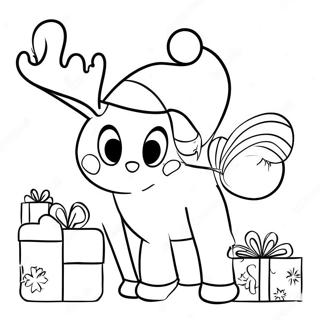 Happy Holidays Coloring Page 73546-17045