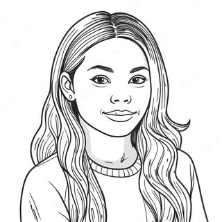 Olivia Rodrigo Coloring Pages