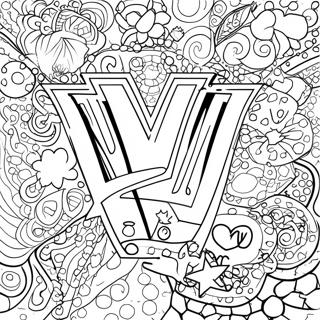 Fun Wwe Logo Connect The Dots Coloring Page 73805-17253