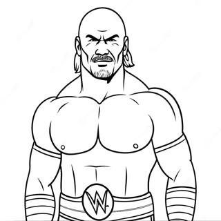Dynamic Wwe Wrestler Tracing Page 73830-17272