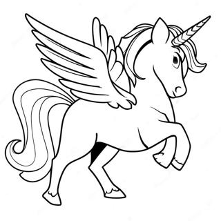 Pegasus Coloring Pages