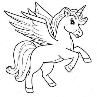 Pegasus Coloring Page 74111-17487