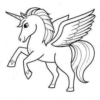 Pegasus Coloring Page 74111-17488