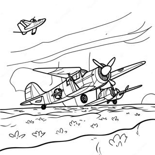 Ww2 Coloring Page 74188-17546