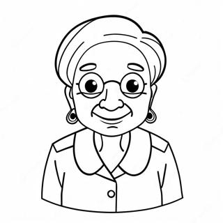 Funny Bluey Grannies Coloring Page 74266-17611