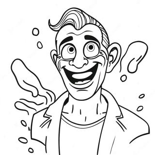 Unspeakable Character In Action Coloring Page 74469-17770