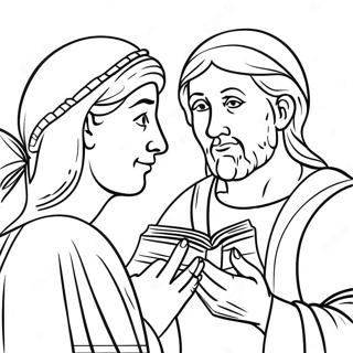 Bible For Adults Coloring Page 74674-17925