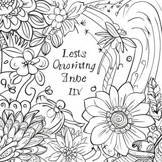 Inspirational Bible Verses Coloring Page 74675-17930