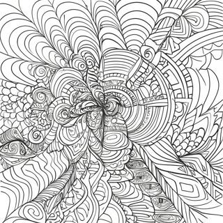 Optical Illusion Coloring Page 74725-17967