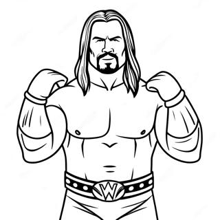 Wwe Coloring Page 74853-18067