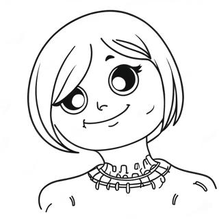 Emo Coloring Page 75008-18186