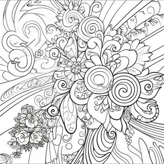 Colorful Marks Coloring Page 75190-18329