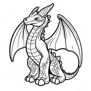 Ender Dragon Coloring Pages