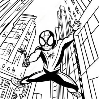 Miles Morales Coloring Pages