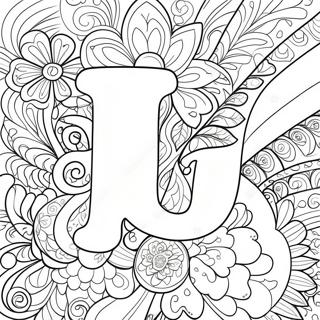 Joyful Letter J Coloring Page 75626 18672