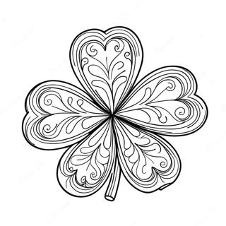 Lucky Shamrock Coloring Page 75704-18729