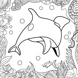 Orca Coloring Pages