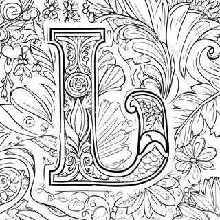 Letter L Coloring Page 75832-18826