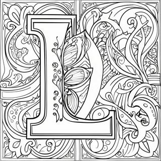 Letter L Coloring Page 75832-18828